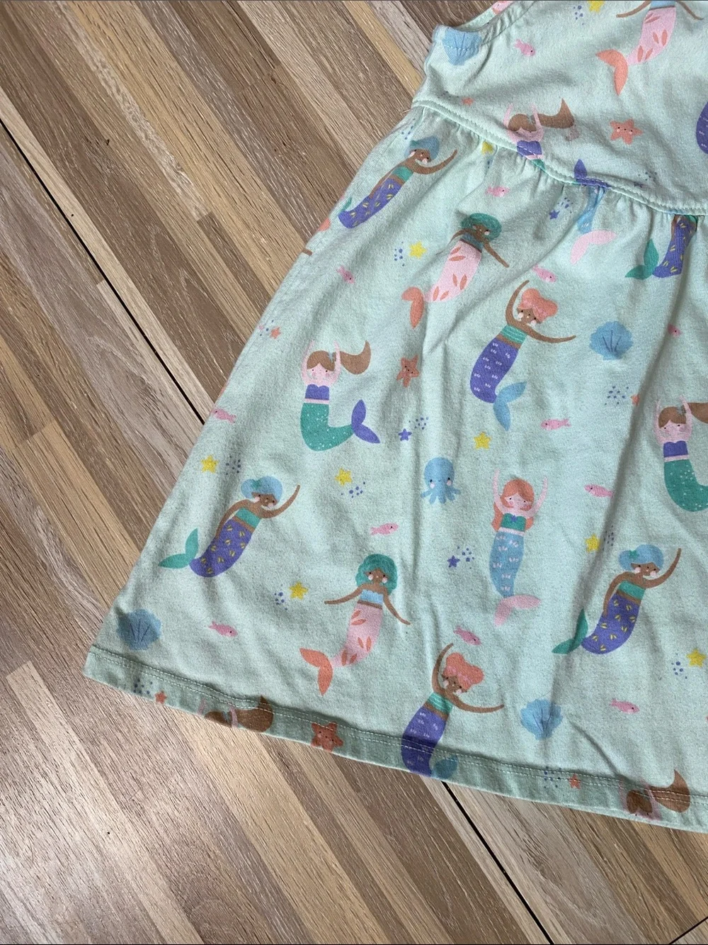 GARANIMALS Mermaid Theme sundress size toddler girls 3T